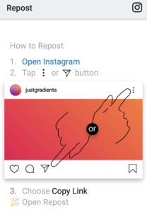 How to Use the Repost App/Regram App