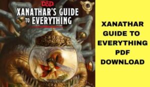 Xanathar’s Guide To Everything PDF