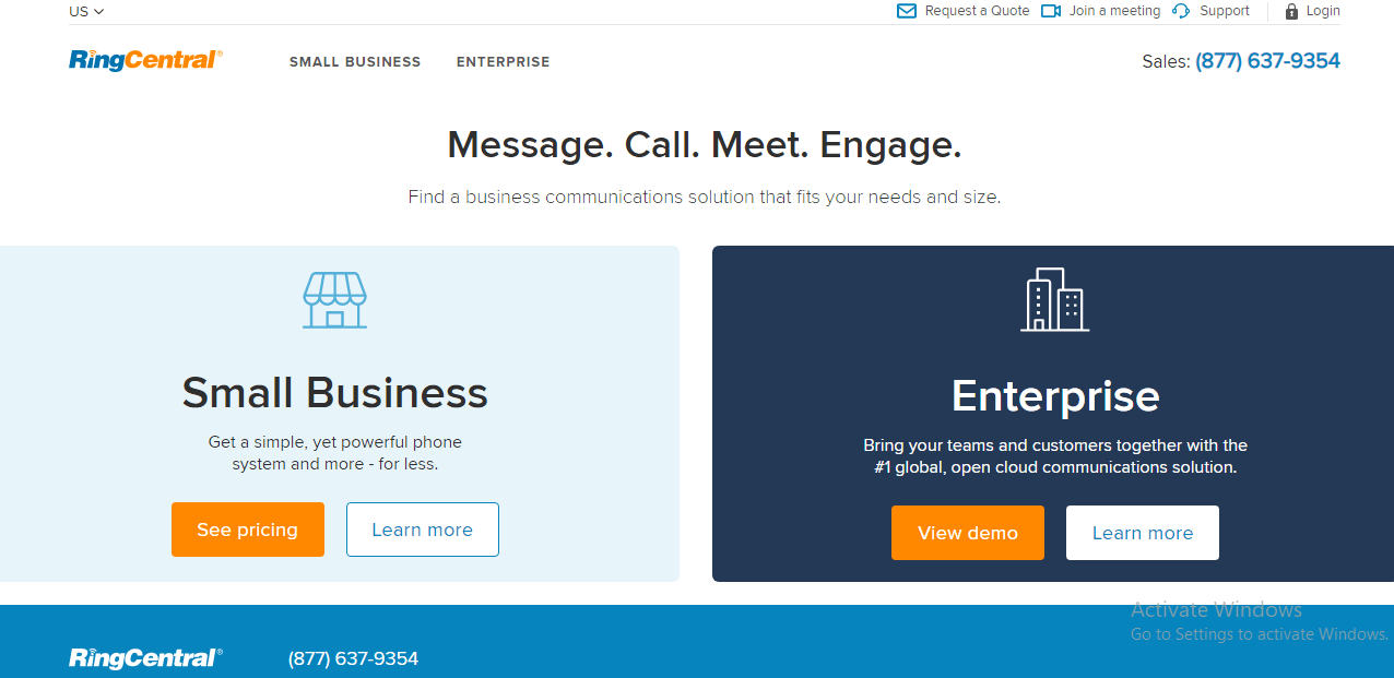 business phone number app