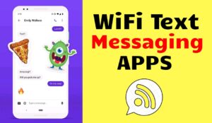 WiFi text messaging apps