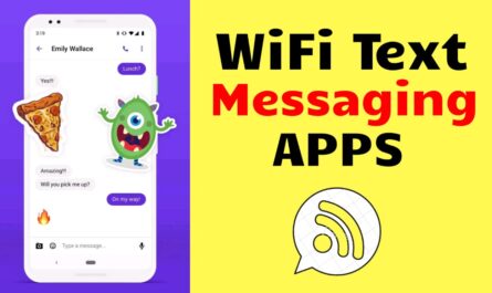 WiFi text messaging apps