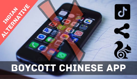 Boycott Chinese App