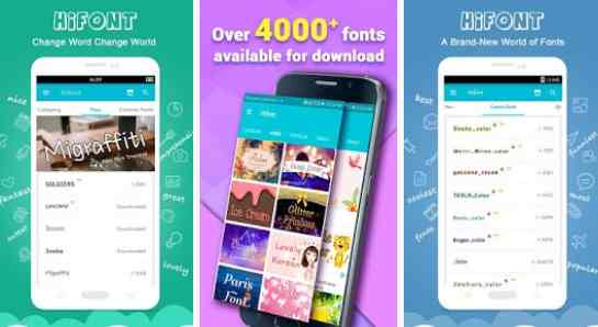 font applications for android