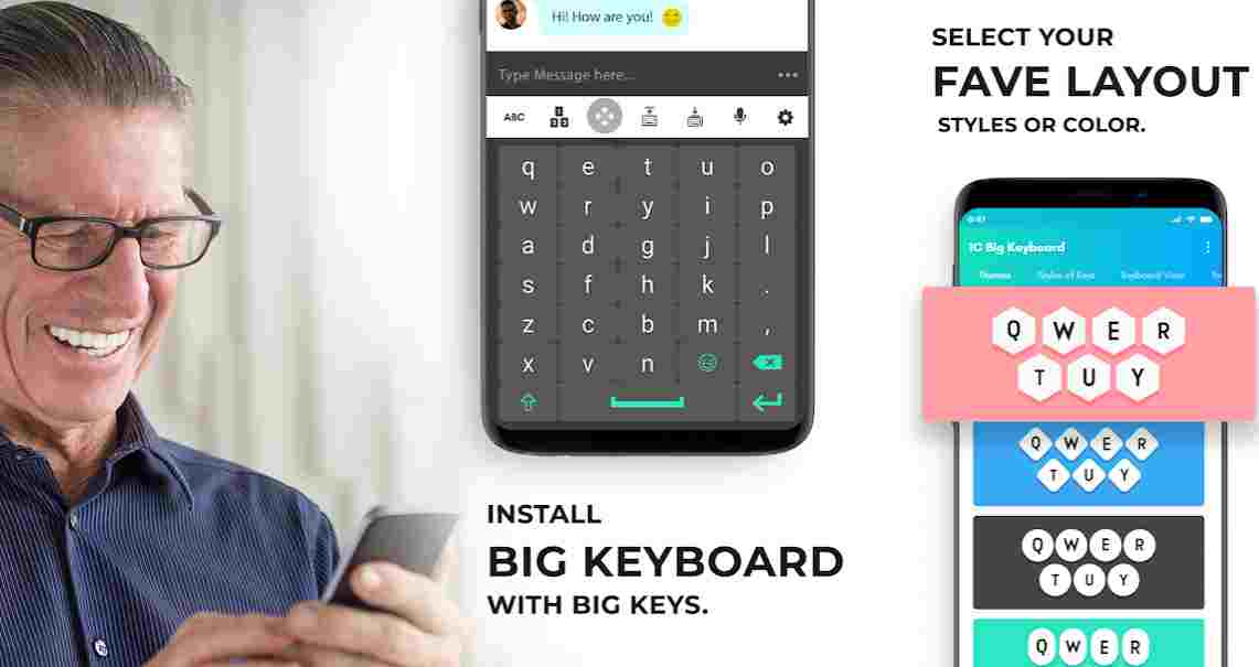 bigger keyboard for android