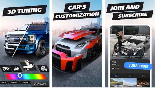 Car customize app