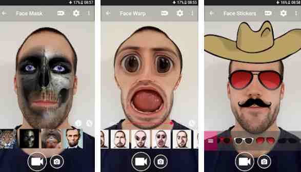 funny face video apps