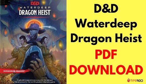 d&d dragon heist pdf