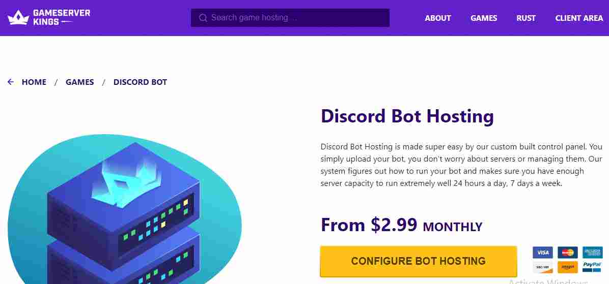 discord bot hosting free