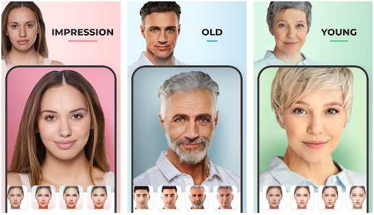face app aging