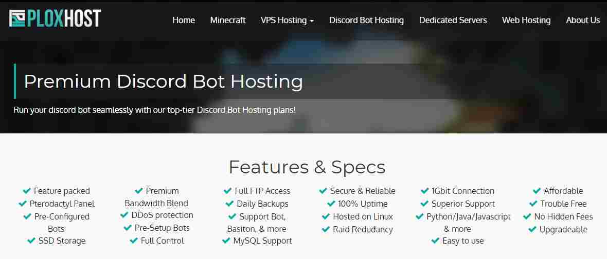free discord bot hosting
