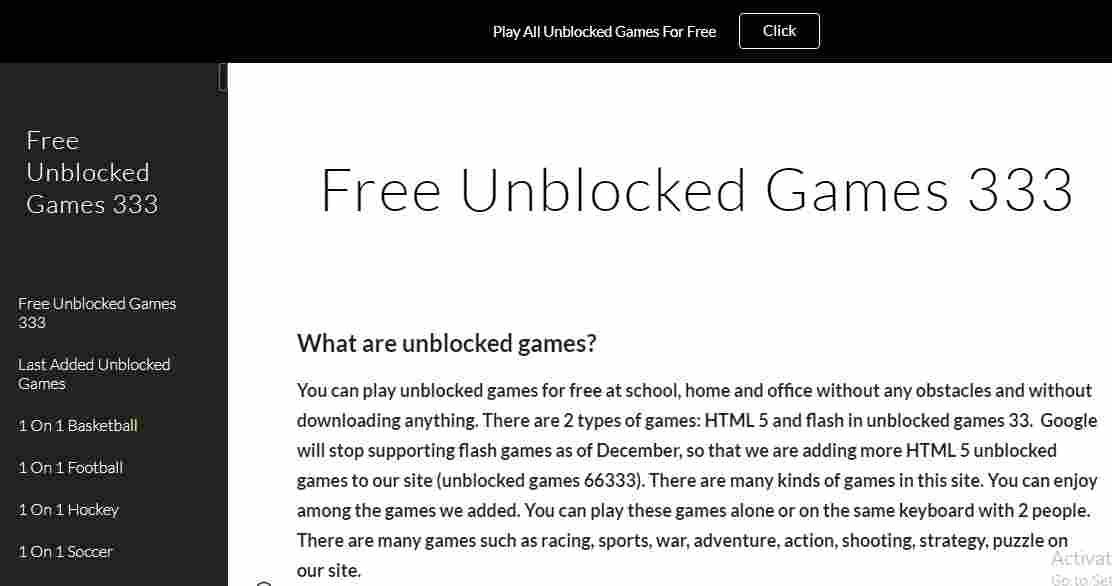 games unblocked at school