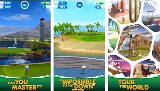free golf games for iphone