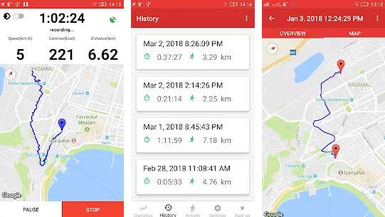 mile tracker app for walking
