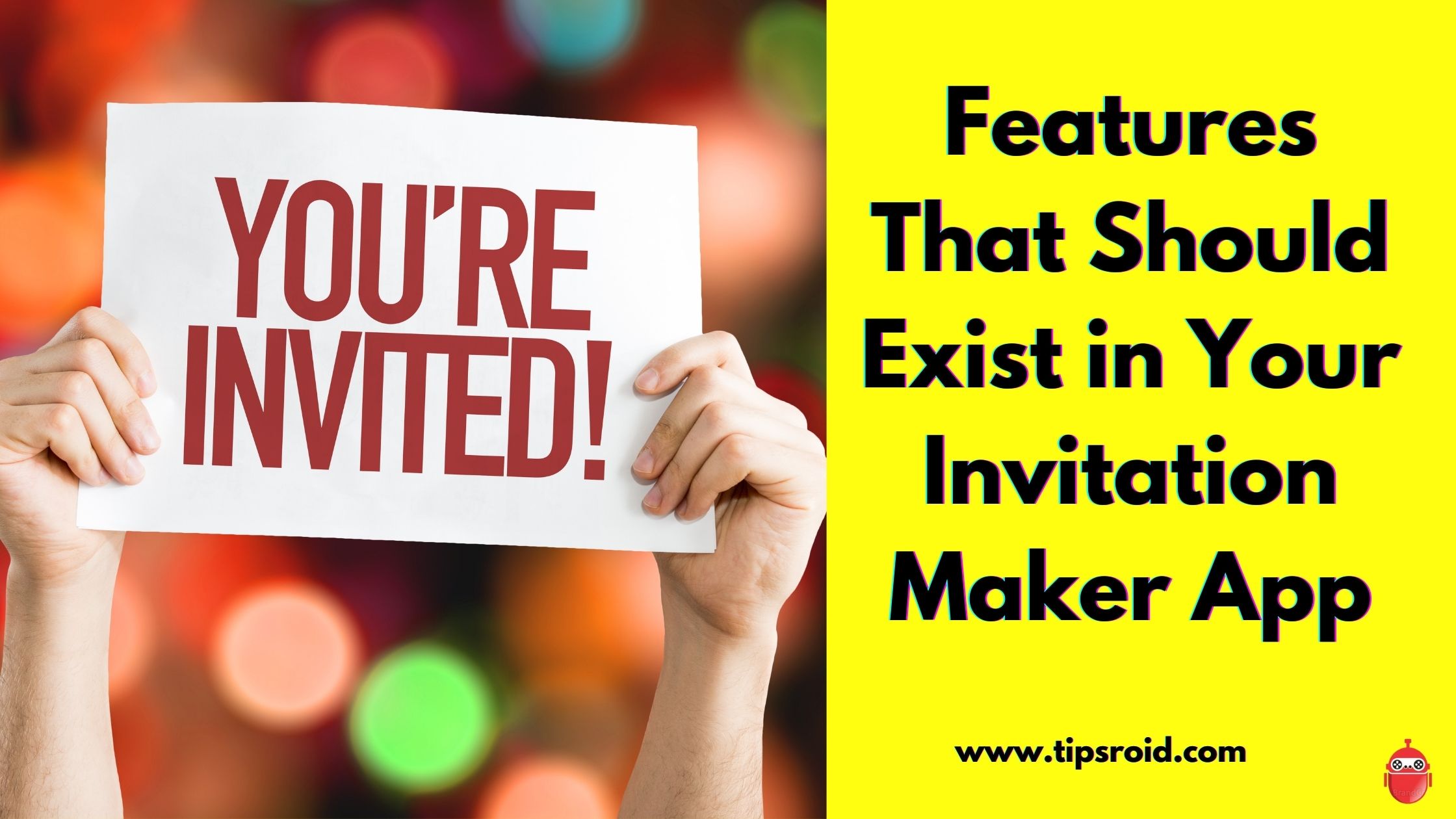 Your Invitation Maker App