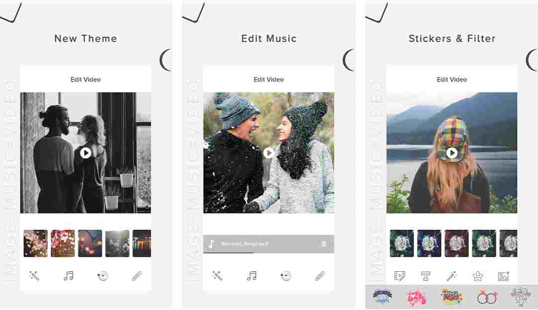 photo slideshow with music app
