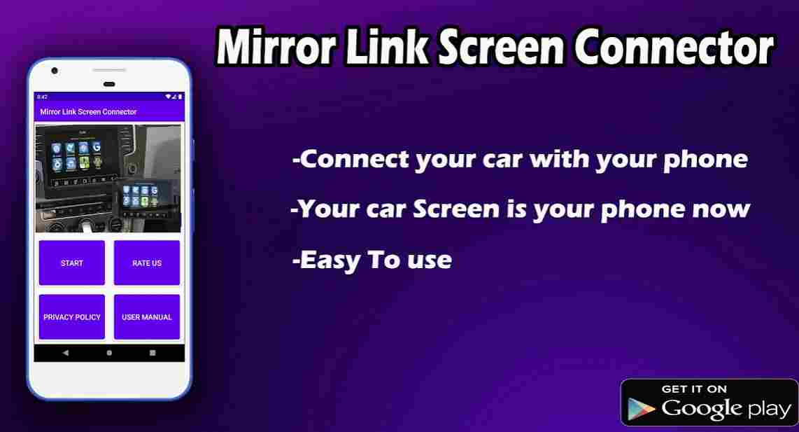  Mirror Link Screen Connector