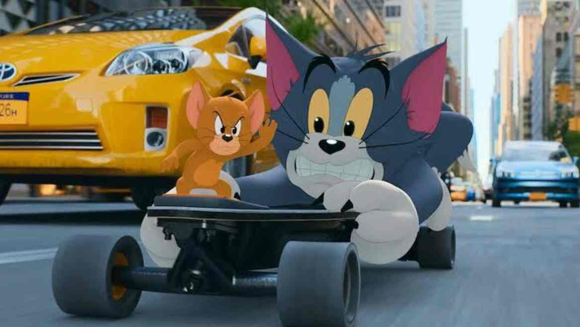 Tom and Jerry, enlarged by PhotoAI