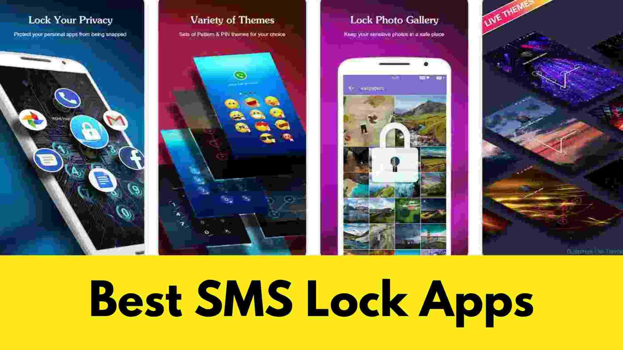 SMS lock apps
