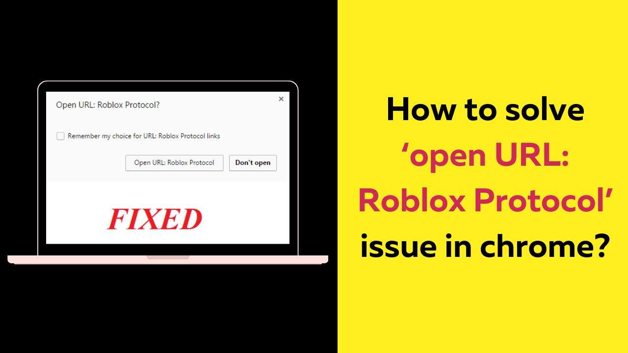 open URL Roblox Protocol